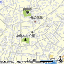 岡山県倉敷市中島602周辺の地図