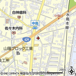岡山県倉敷市中島2289周辺の地図