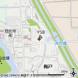 ＹＳＢ株式会社奈良工場周辺の地図