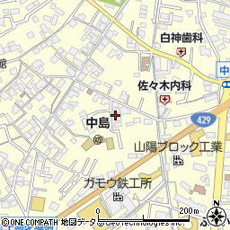 岡山県倉敷市中島703周辺の地図
