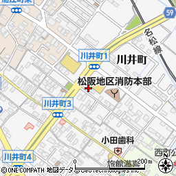 三重県松阪市川井町1007周辺の地図