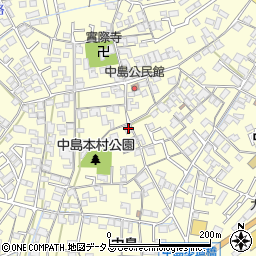 岡山県倉敷市中島603周辺の地図