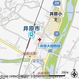 井原タクシー周辺の地図