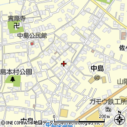 岡山県倉敷市中島337周辺の地図