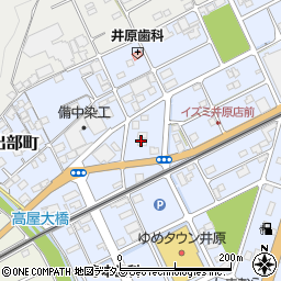 株式会社三洋サービス　井原店周辺の地図