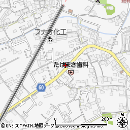 岡山県倉敷市船穂町船穂2517周辺の地図