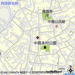 岡山県倉敷市中島553周辺の地図