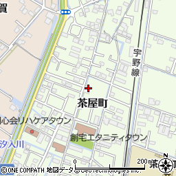 岡山県倉敷市茶屋町1728周辺の地図