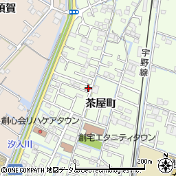 岡山県倉敷市茶屋町2116-12周辺の地図