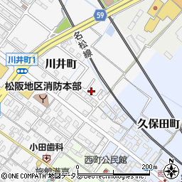 三重県松阪市川井町980-21周辺の地図