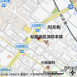 三重県松阪市川井町1006周辺の地図
