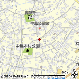 岡山県倉敷市中島349周辺の地図