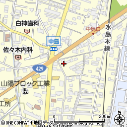 岡山県倉敷市中島2288周辺の地図