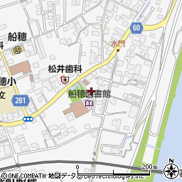 岡山県倉敷市船穂町船穂1703周辺の地図