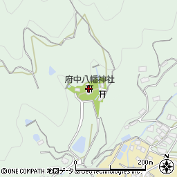 府中八幡神社周辺の地図