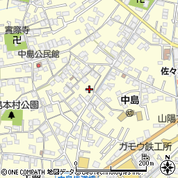 岡山県倉敷市中島336周辺の地図
