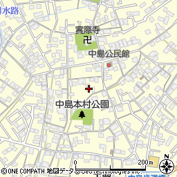 岡山県倉敷市中島535周辺の地図