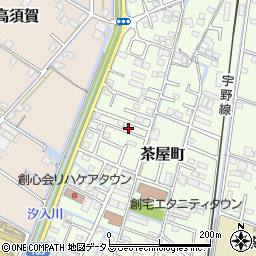 岡山県倉敷市茶屋町2116-1周辺の地図