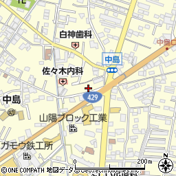 岡山県倉敷市中島251周辺の地図