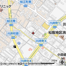 三重県松阪市川井町1292周辺の地図