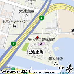 大阪府堺市堺区北波止町43-1周辺の地図
