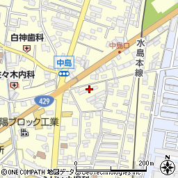 岡山県倉敷市中島2287周辺の地図