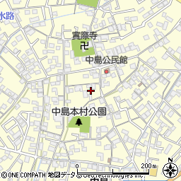 岡山県倉敷市中島533周辺の地図