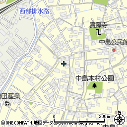 岡山県倉敷市中島564周辺の地図
