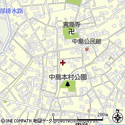 岡山県倉敷市中島541周辺の地図