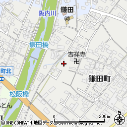 三重県松阪市鎌田町周辺の地図