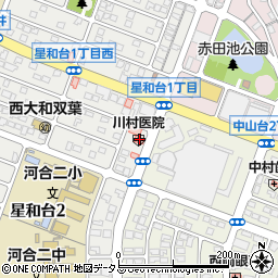 川村医院周辺の地図