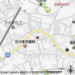 岡山県倉敷市船穂町船穂1818周辺の地図