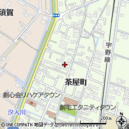 岡山県倉敷市茶屋町2120-4周辺の地図