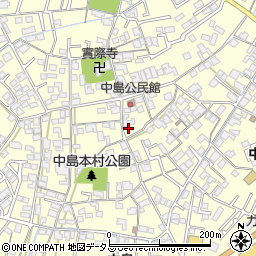 岡山県倉敷市中島395周辺の地図