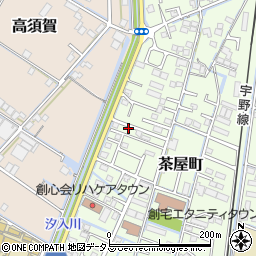 岡山県倉敷市茶屋町2112-22周辺の地図