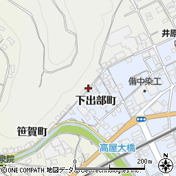 岡山県井原市笹賀町1854周辺の地図