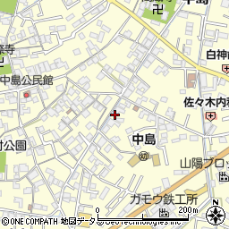 岡山県倉敷市中島695周辺の地図