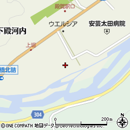 広島県山県郡安芸太田町下殿河内172周辺の地図