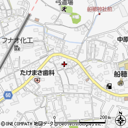 岡山県倉敷市船穂町船穂1760周辺の地図