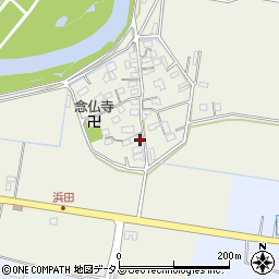 三重県多気郡明和町濱田周辺の地図