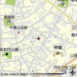 岡山県倉敷市中島364周辺の地図