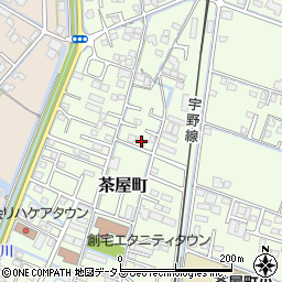 岡山県倉敷市茶屋町1776-7周辺の地図