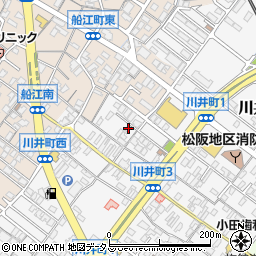 三重県松阪市川井町1291周辺の地図