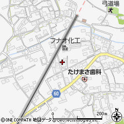 岡山県倉敷市船穂町船穂2541-1周辺の地図