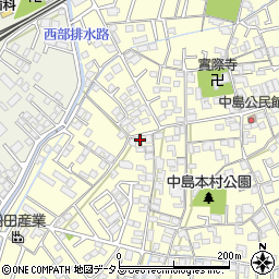 岡山県倉敷市中島569周辺の地図
