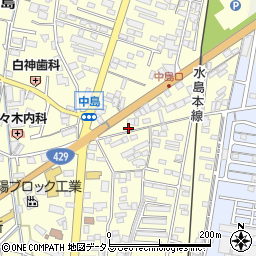 岡山県倉敷市中島2300周辺の地図