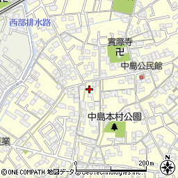 岡山県倉敷市中島548周辺の地図