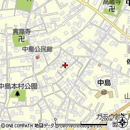 岡山県倉敷市中島362周辺の地図