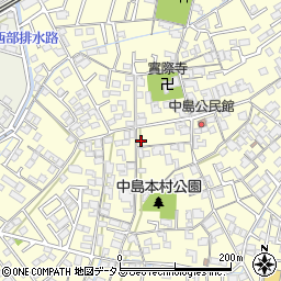 岡山県倉敷市中島543周辺の地図