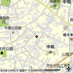 岡山県倉敷市中島367周辺の地図